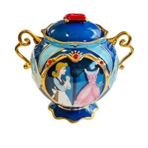 Disney Cinderella 50th Anniversary Wind Up Music Box Work Song Ardleigh Elliott